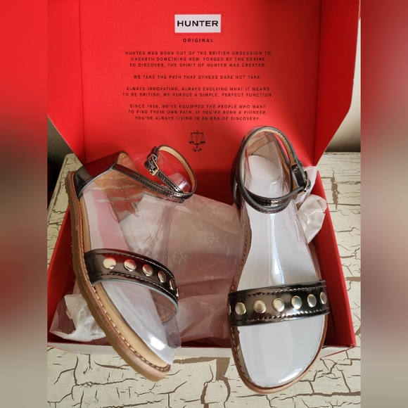 NEW Hunter 5 Sandals With Box - Picture 2 of 5